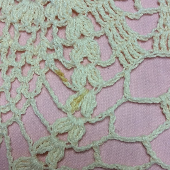 FINAL SALE PRICE 6 Pc Vintage Crocheted Doily Set - Picture 12 of 16